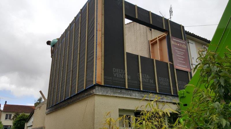 Extension bois à Poitiers (86)